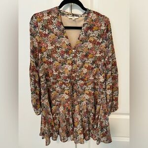 Entro Floral Shift Dress